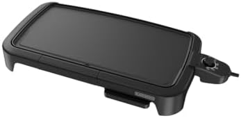 BLACK+DECKER 8-Serving Electric Griddle with Warming Tray