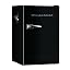 Frigidaire Retro Compact Fridge with Chiller, 3.2 cu ft Countertop Fridge with Built-In Bottle Opener, Compact Refrigerator for Office, Bedroom, Dorm Room or Cabin - 16.5" D x 19" W x 31" H (Coral)