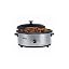 NESCO 4816‑14 Electric Roaster Oven for Everyday Home Cooking, White 6‑Quart Countertop Roaster with Porcelain Coated Steel Cookwell