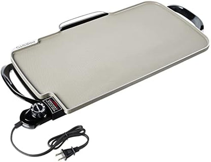 Presto 07062 22-Inch Ceramic Electric Griddle with Removable Handles