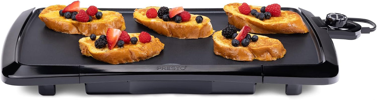 Presto 07030 20-Inch Cool Touch Electric Griddle