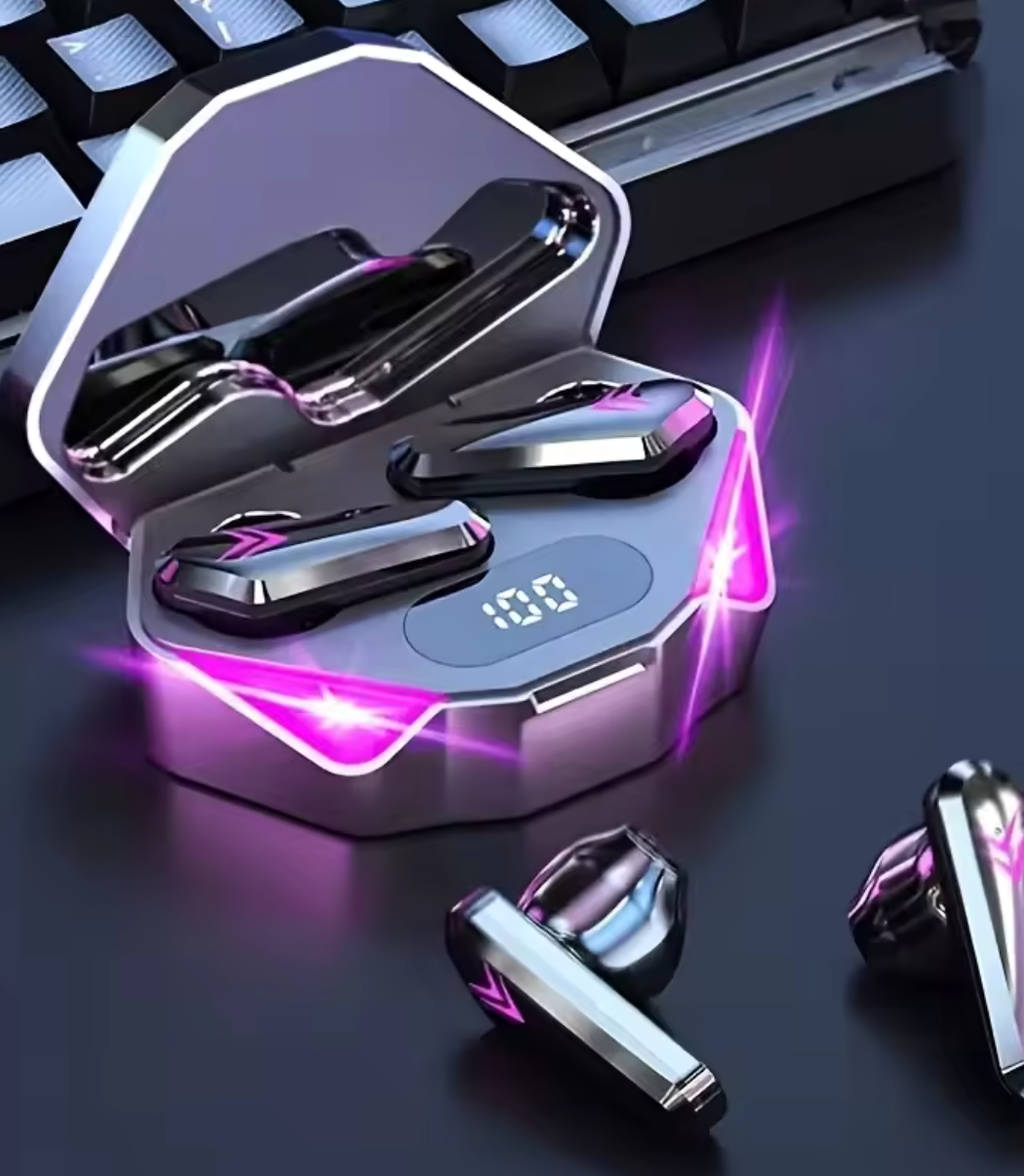 X15 TWS Wireless Bluetooth Headset LED Display Gamer Earbuds with Mic Wireless Headphones Noise Cancelling Bluetooth Earphones