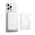 5000mAh Magnetic Power Bank for iPhone 12–17 Series, Works Best with MagSafe Case or No Case, Portable Wireless Charger fathersdaygift