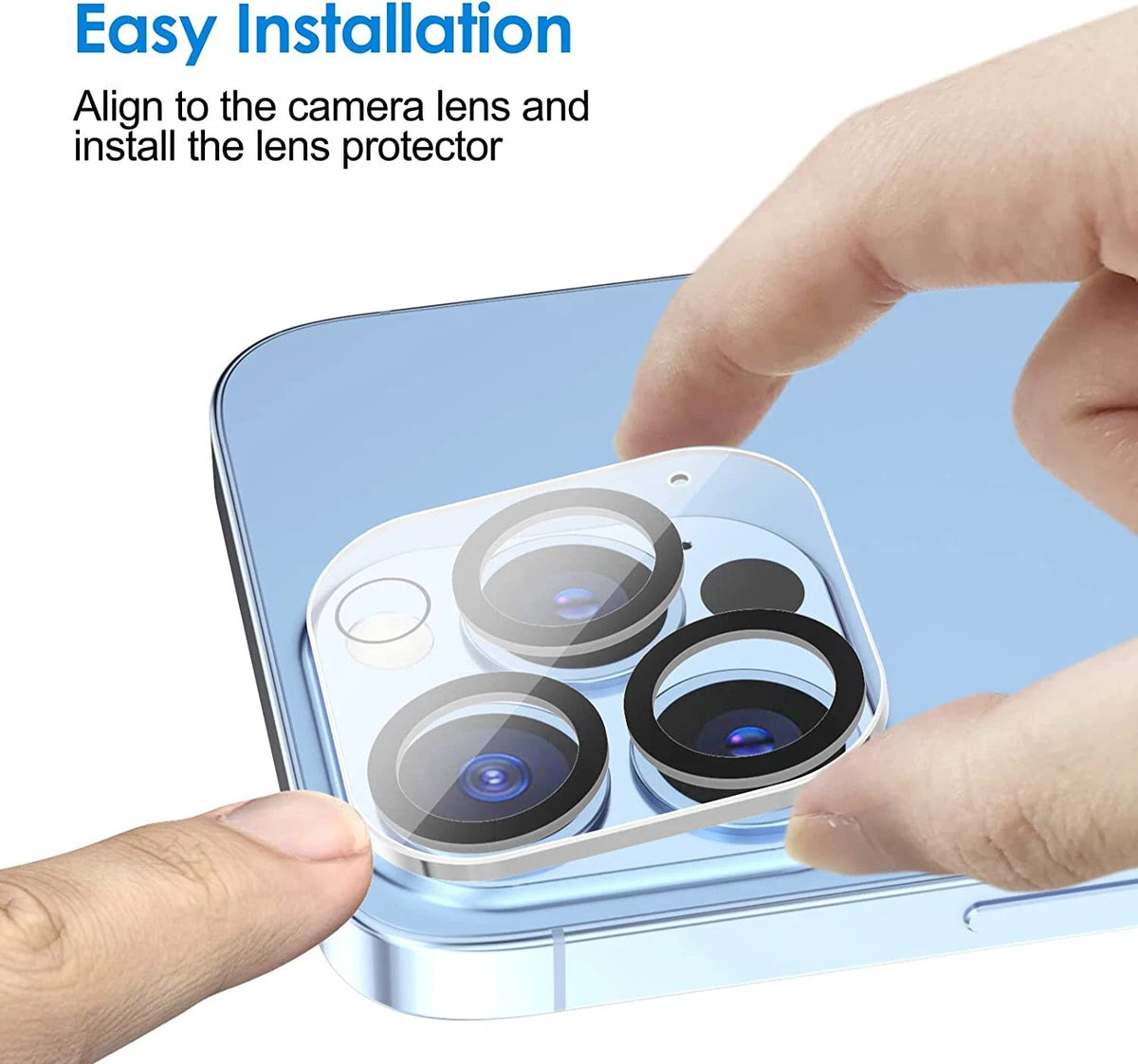 Camera Lens Protector For iPhone 15 14 13 12 11 Pro Max Min Tempered Glass Cover