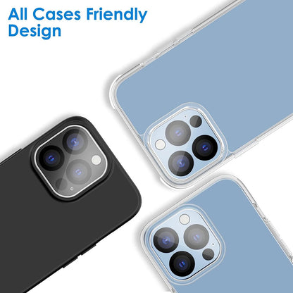 Camera Lens Protector For iPhone 15 14 13 12 11 Pro Max Min Tempered Glass Cover