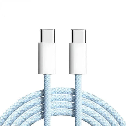 IPhone 16 15 Pro Max USB-C to USB-C Cable Fast Charger lot Type C Charging Cord