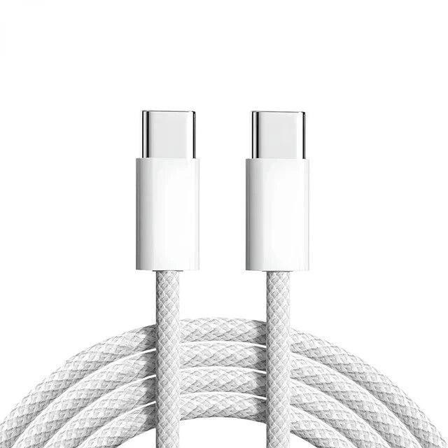 IPhone 16 15 Pro Max USB-C to USB-C Cable Fast Charger lot Type C Charging Cord