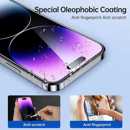 3X Tempered Glass Screen Protector For iPhone 15 14 13 12 11 Pro Max XS XR 8 LOT
