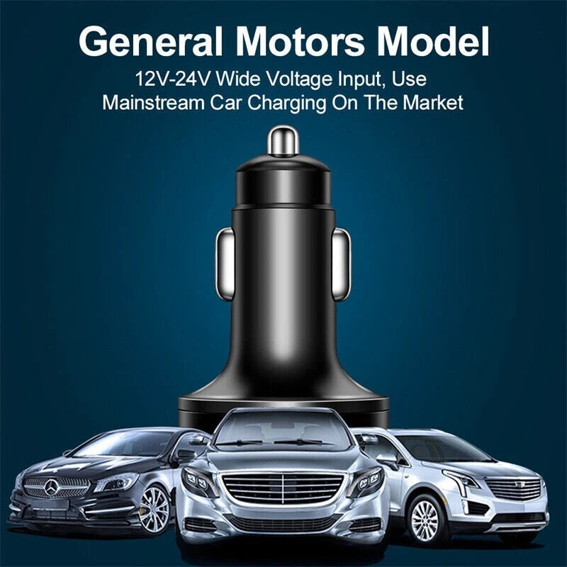 5 USB Port Super Fast Car Charger Adapter for iPhone Samsung Android Phone LOT