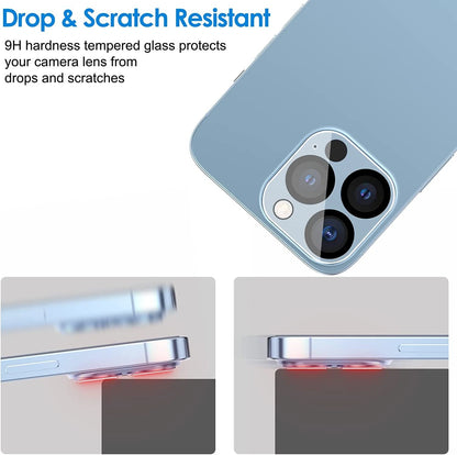 Camera Lens Protector For iPhone 15 14 13 12 11 Pro Max Min Tempered Glass Cover